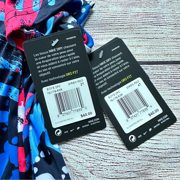 Nike Dri-Fit 2 Piece T-Shirt & Shot Set NEW - Picture 5 of 6